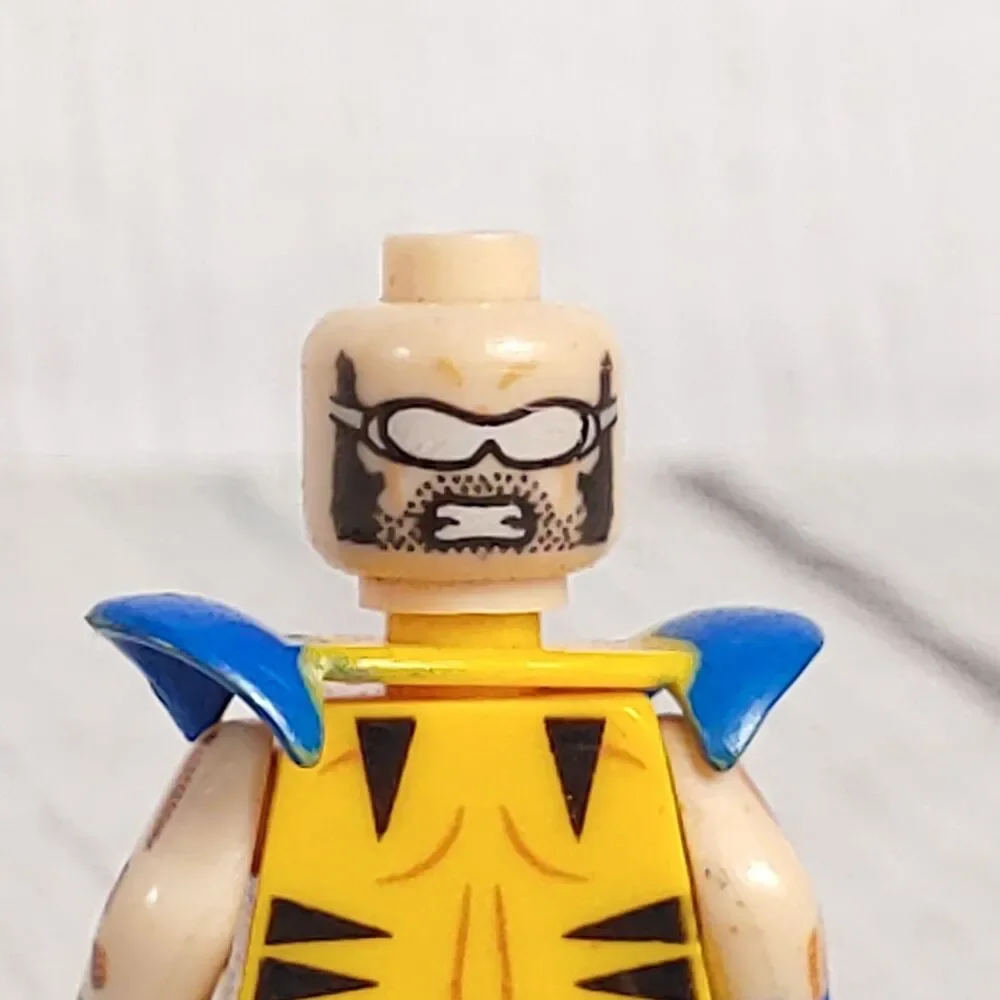 LEGO Marvel Series 2 Custom Wolverine - Collectible Minifigure 71039 - USED